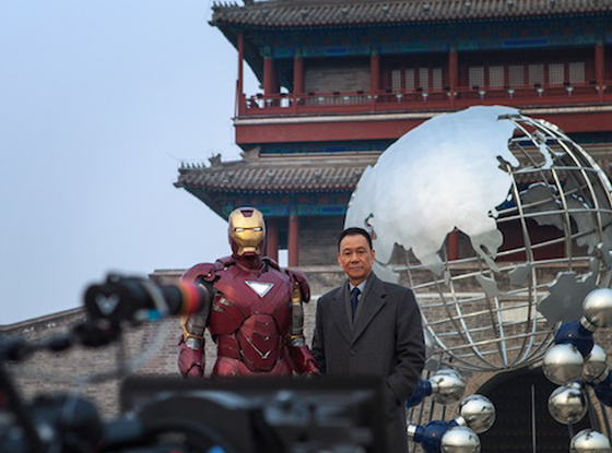 Iron Man 3 leaked photo Iron Man 3 leaked photo